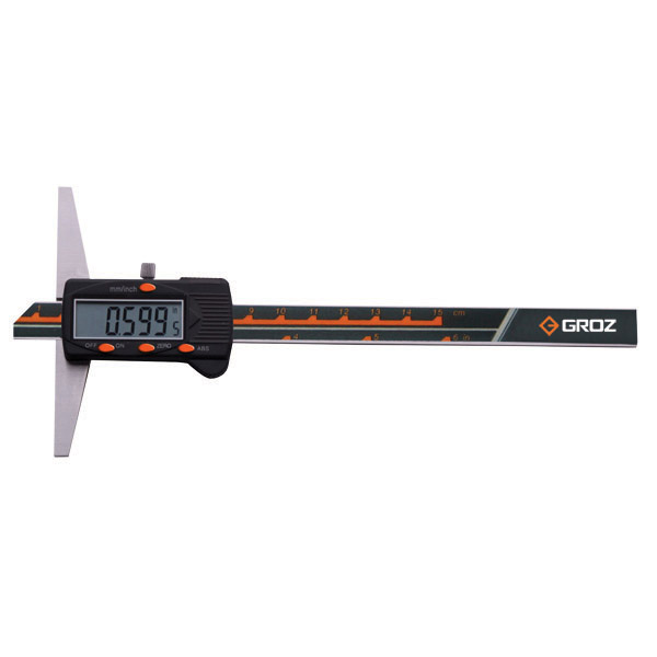 GROZ DDG/12 DIGITAL DEPTH GAUGE WITHOUT HOOK 0-12''/0-300MM